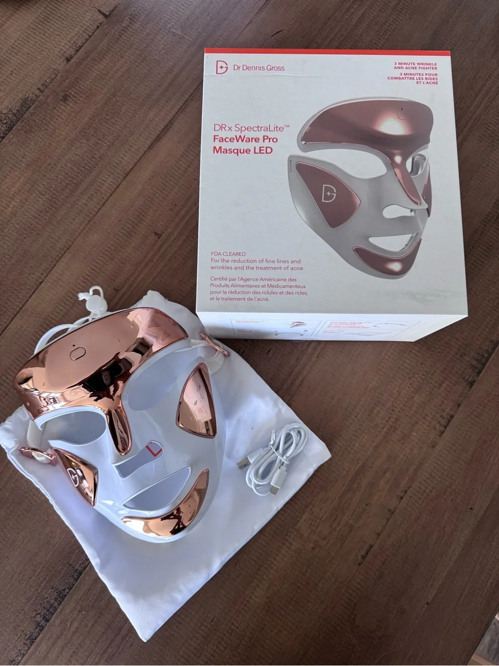 Dr. Dennis Gross DRx SpectraLite FaceWare Pro 3-minute LED mask